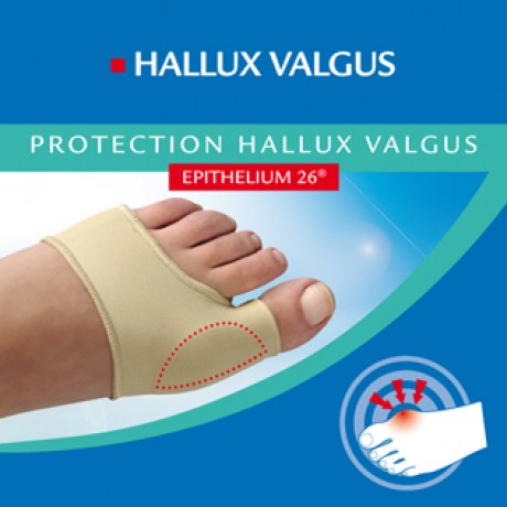 Epitact protection hallux valgus